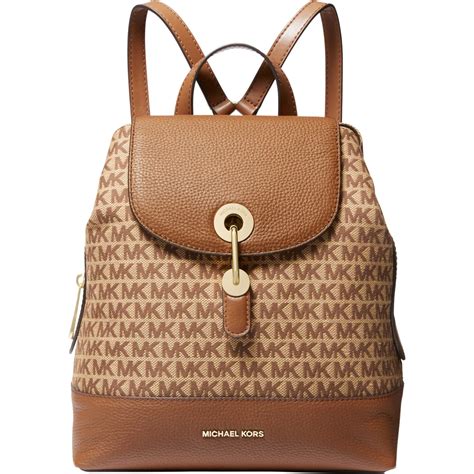 michael michael kors raven medium backpack|Raven Medium Logo and Pebbled Leather Backpack .